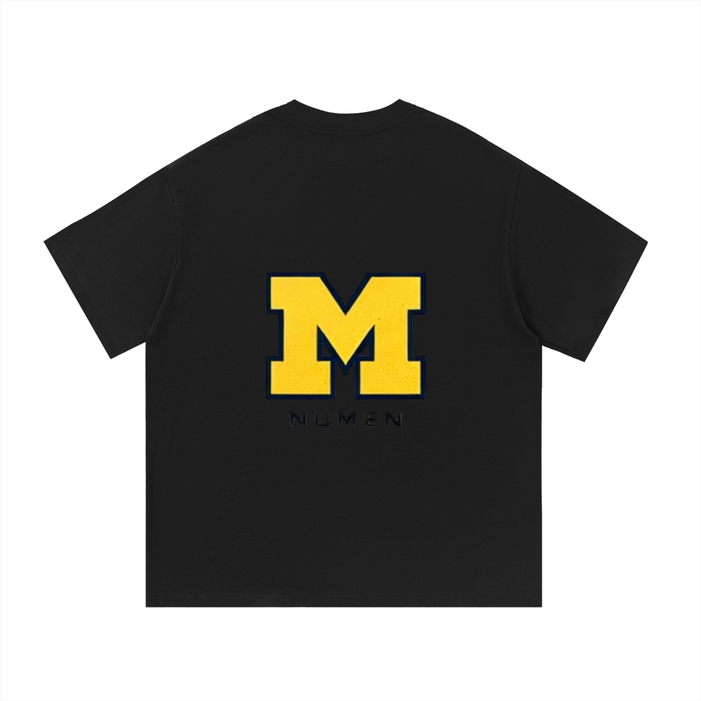 Yellow & Blue Logo UM Tee