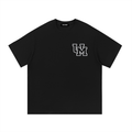 White UM Logo Tee