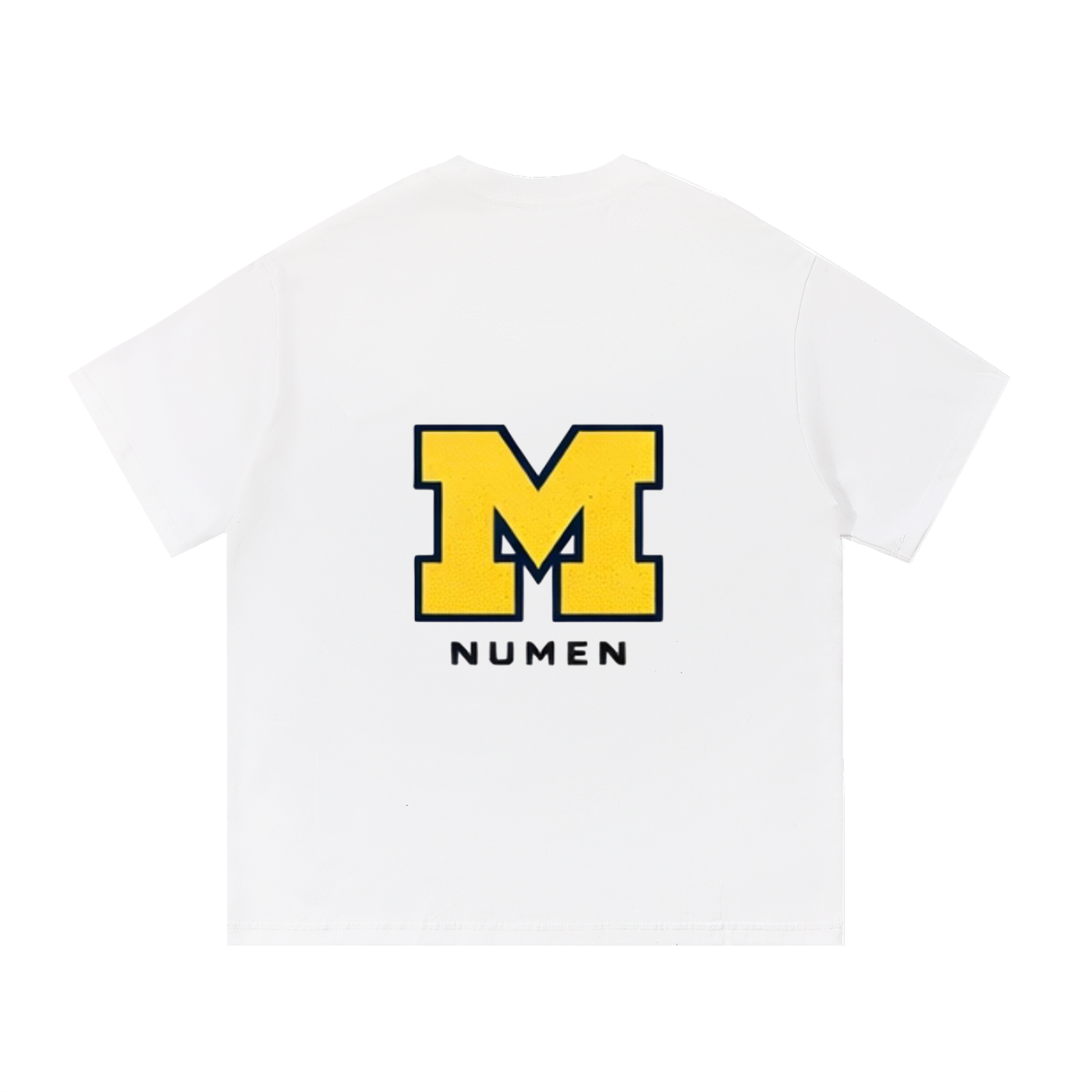 Yellow & Blue Logo UM Tee