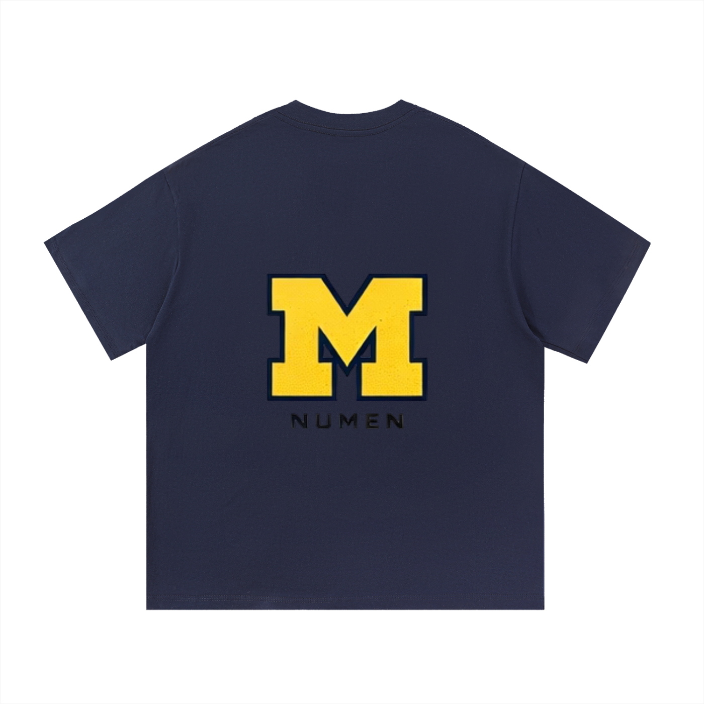 Yellow & Blue Logo UM Tee